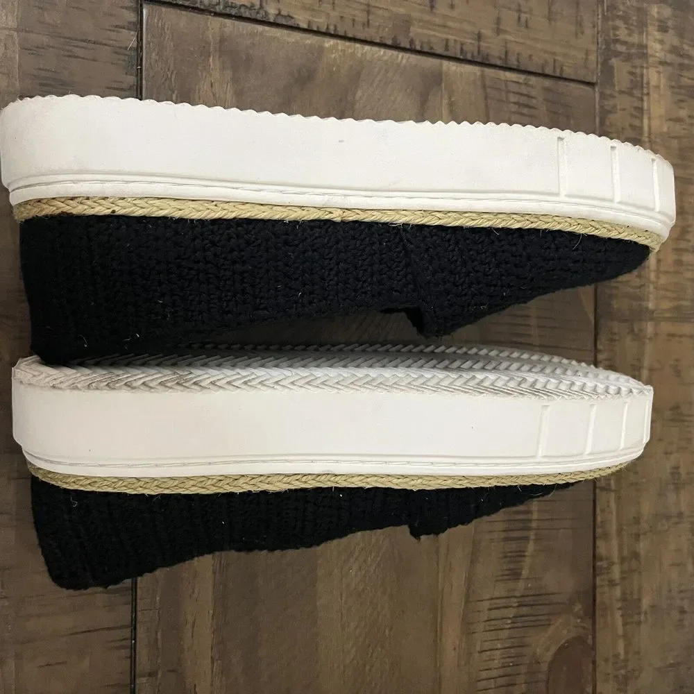Vince Camuto Platform Crochet Relinsta Slip On Espadrille Sneaker‎ size 6.5